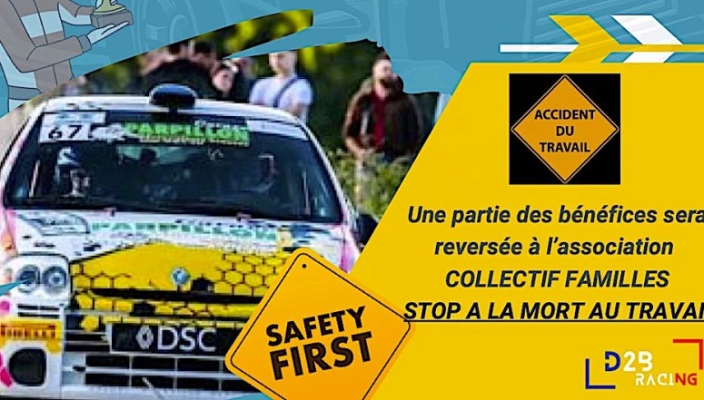 Un rallye automobile pour la sécurité sur les chantiers